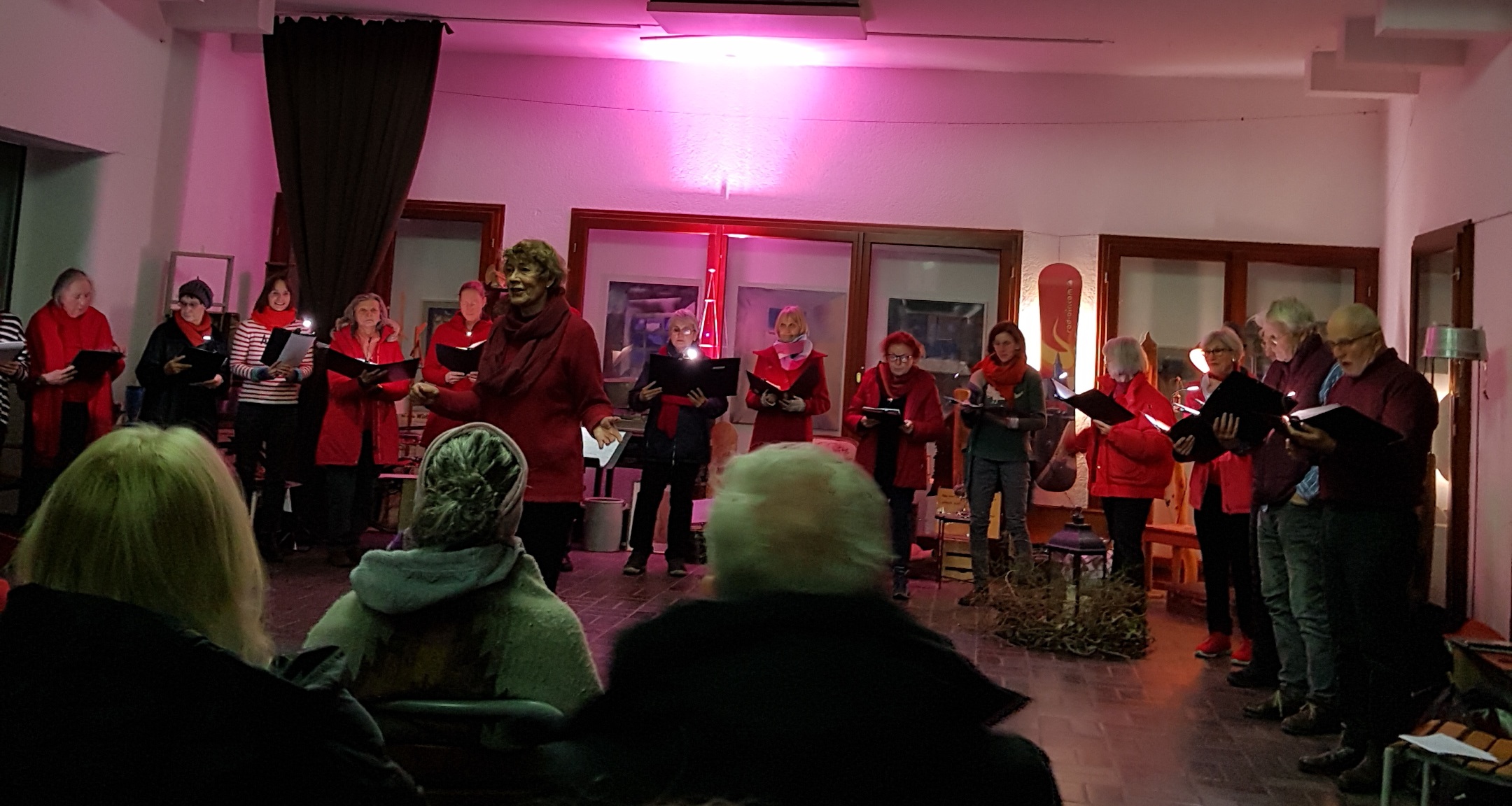 Adventskonzert des Chors klangart wiehre am 21. Dezember 2023 in Freiburg